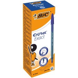 Stylo bille bleu bic cristal exact