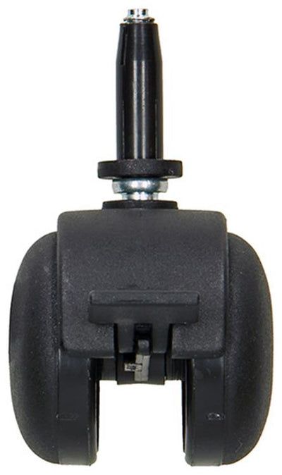 Mack by tente 1058958 - roue pivotante avec fourche de frein simple pp, avec manchon de serrage 50 mm | 5 pièces