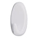 Tesa crochet l ovale blanc