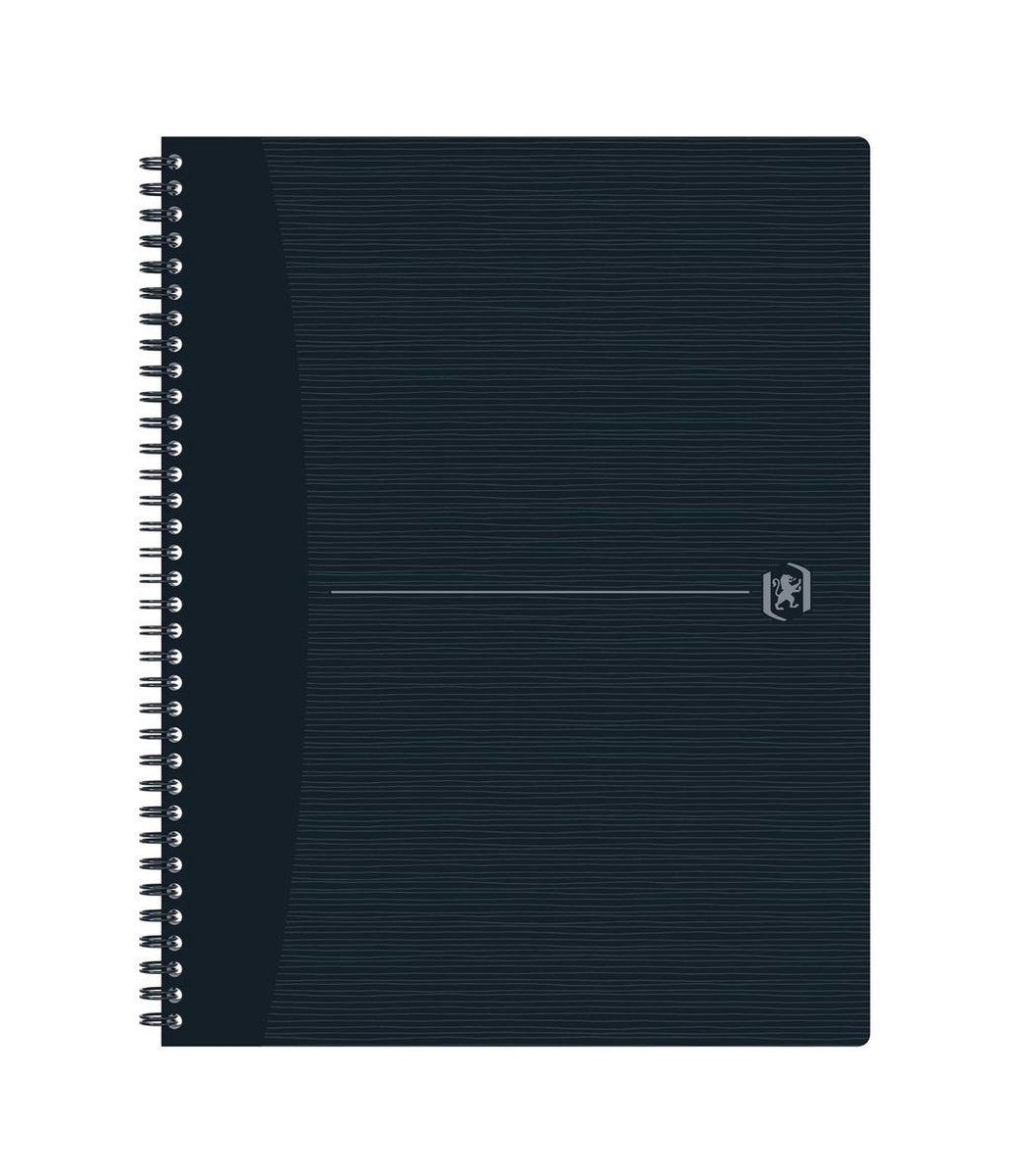 Oxford origins - carnet durable - a4+ - ligné - 70 feuilles - noir