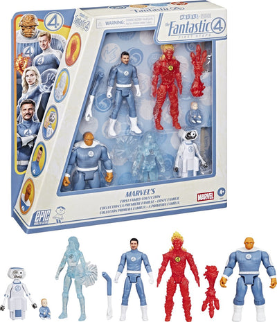 Marvel studios les quatre fantastiques mondes épiques d'action - la première collection familiale - actionguren
