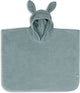 Jollein - poncho de bain bébé éponge - cape de bain enfant avec capuche - vert d'eau