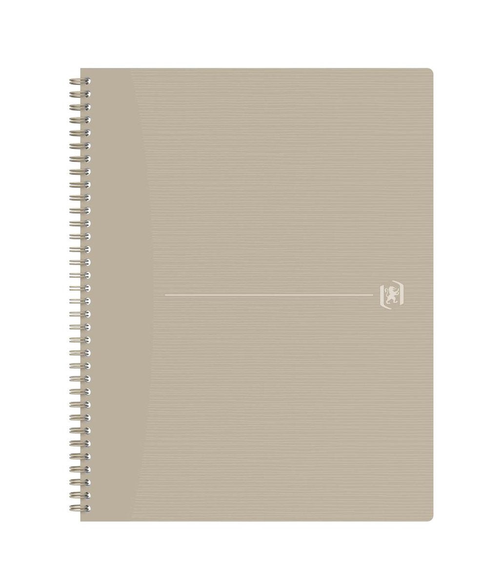 Carnet Oxford Origins - durable - a4 - ligne - 70 feuilles - sable
