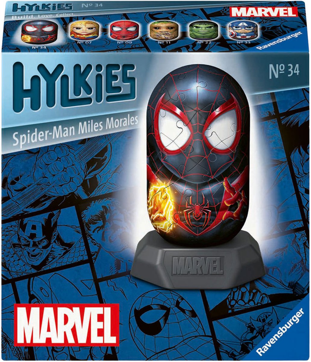 Ravensburger Puzzle 3D Hylkies Marvel Miles Morales - 54 pcs.