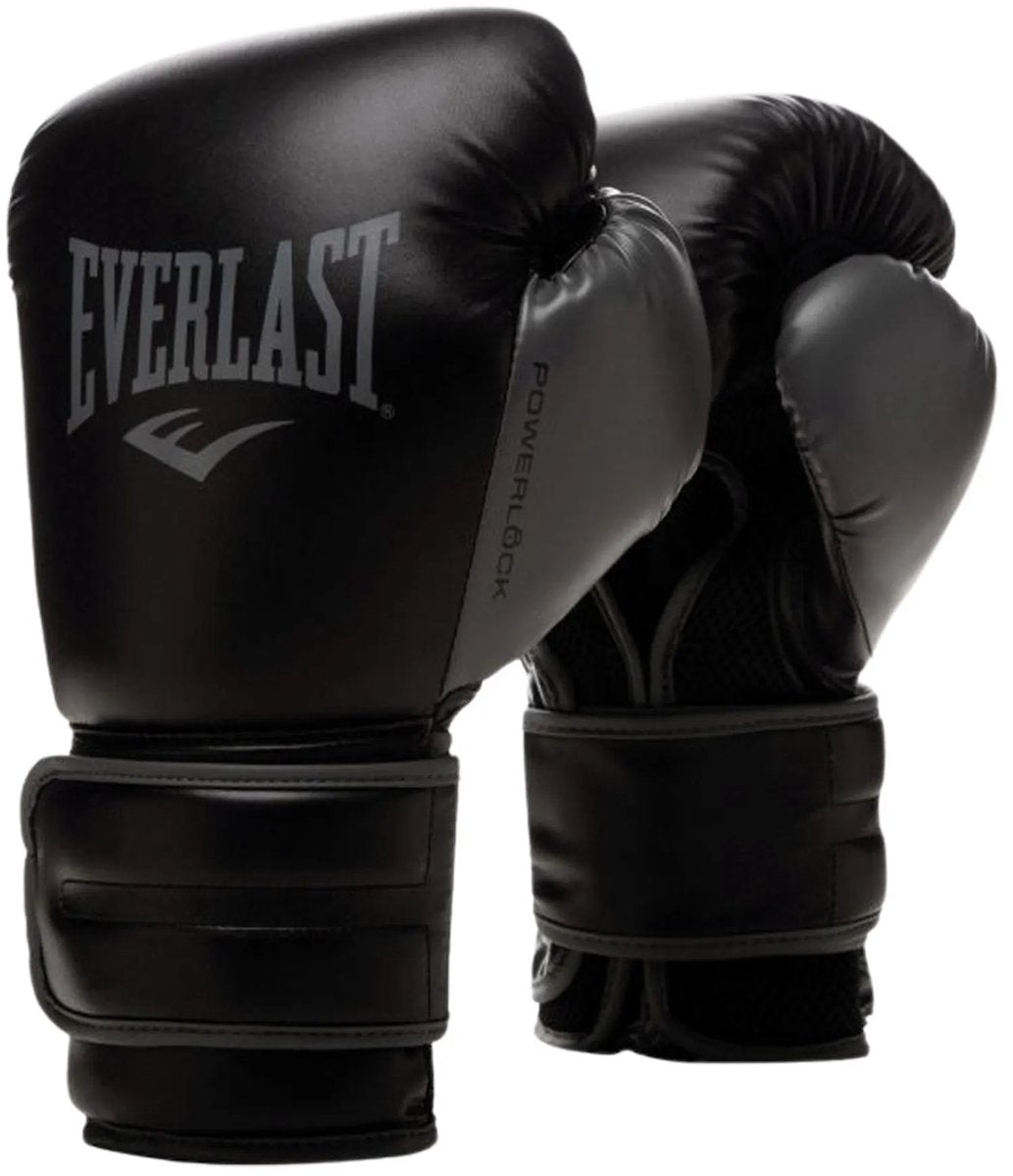 Everlast powerlock 2 - gants de boxe - 12 oz - noir