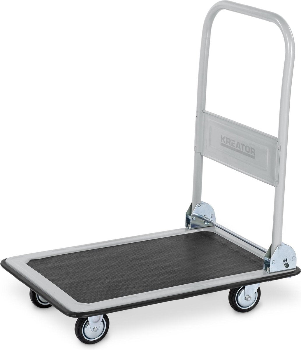 Chariot plateforme Kreator krt670101 - pliable - capacité de charge 150 kg