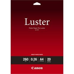 Papier Photo canon pro lustre canon lu-101 a4 blanc 20 feuilles