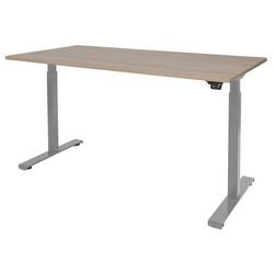 Bureau assis-debout Schavenburg Dextro Basic Pied en T Chêne Lindberg