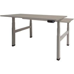 Bureau assis-debout Schavenburg Dextro Basic piètement en T gris