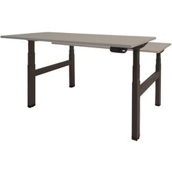 Bureau assis-debout Schavenburg Dextro Basic piètement en T gris