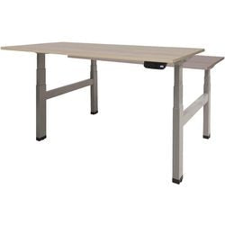 Bureau assis-debout Schavenburg Dextro Basic Pied en T Chêne Robson