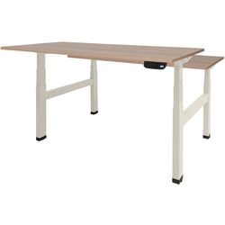 Bureau assis-debout Schavenburg Dextro Plus Duo T-Foot Havana Cherry