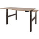 Bureau assis-debout Schavenburg Dextro Plus Duo T-Foot Havana Cherry