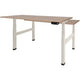 Bureau assis-debout Schavenburg Dextro Plus Duo T-Foot Havana Cherry