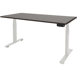 Bureau assis-debout Schavenburg Dextro Plus Pied en T Chêne Logan