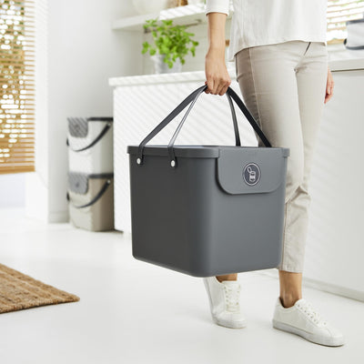 Séparateur de déchets albula 40 L anthracite