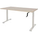 Bureau assis-debout Schavenburg Dextro manivelle pied en T Chêne Lindberg