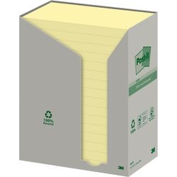 Notes post-it 655-1t 76x127mm jaune