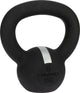 Kettlebell Avento - 6 kg - fonte - noir gris argenté
