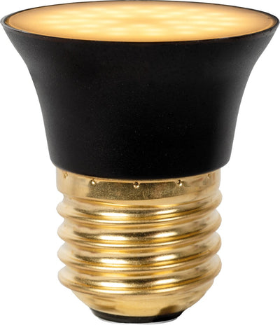 Lucide g45 - lampe led - ø 4,3 cm - led 3 stepdim - e27 - 1x5w 2700k - noir