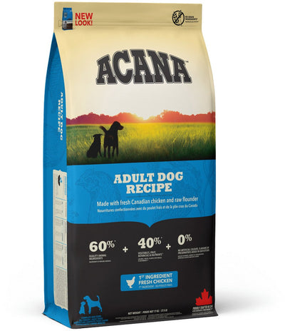 Acana nourriture pour chien adulte - poulet, 17kg - nourriture premium pour chiens adultes
