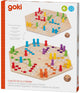 GOKI WOODEN LUDO GAME 6 Joueurs