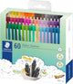 Staedtler triplus fineliner - coffret promo 60 pcs (45 + 15 offerts)
