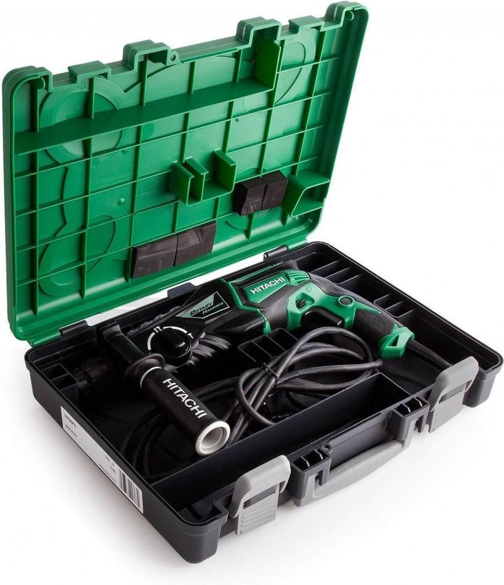 Marteau perforateur Hikoki DH26PB2 - 830W - 3,2 Joules - SDS Plus - avec étui