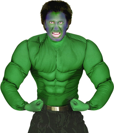 Chemise musclée Finidi muscles hulk verts