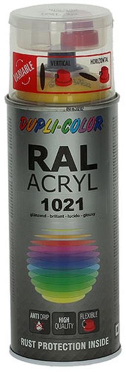 Motip 1000526 - 349522 ral 1021 jaune colza 400 ml | 2 pièces