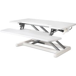 Bakkerelkhuizen support de bureau assis-debout bneassdr2w pour 1 moniteur blanc 880 x 4