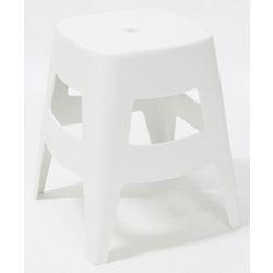 Tabouret paperflow plastique blanc