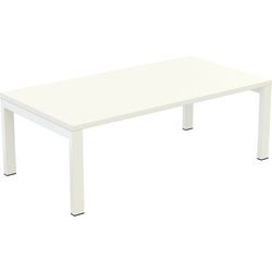 Table d'appoint paperflow mélamine blanc