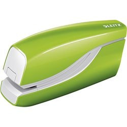 Agrafeuse électrique wow leitz verte, 10 feuilles métal plastique
