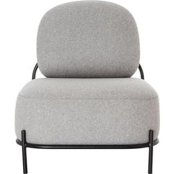 Chaise d'accueil paperflow tissu gris