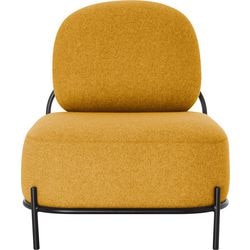 Chaise d'accueil paper flow tissu doré