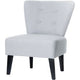 Chaise d'accueil paperflow tissu gris