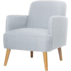 Chaise d'accueil Brooks tissu paperflow gris