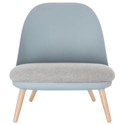 Chaise d'accueil paperflow tissu gris