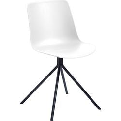 Chaise visiteur paperflow plastique blanc
