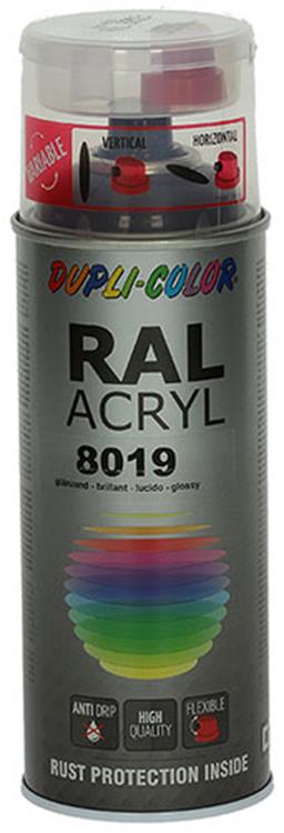 Motip 1000550 - 350566 ral 8019 gris brun 400 ml | 2 pièces