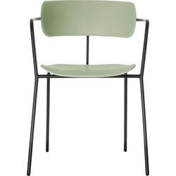 Chaise visiteur paperflow plastique vert