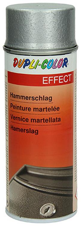 Motip 1000442 - 467424 spray martelé argent 400 ml | 2 pièces