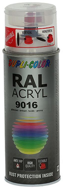 Motip 1000585 - 509384 ral 9016 blanc signalisation 400 ml | 2 pièces