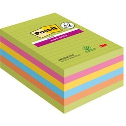 Notes super autocollantes post-it 4690-ssuc-p4+2 assortiment de 90 feuilles