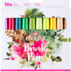 Bruynzeel ecoline – ensemble de stylos pinceaux botaniques, 10 couleurs