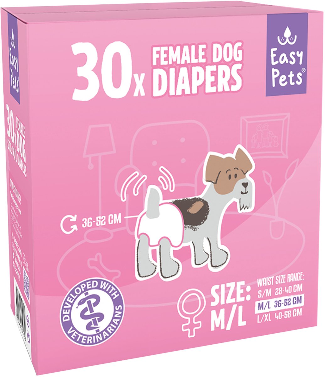Easypets pour chien couches salope