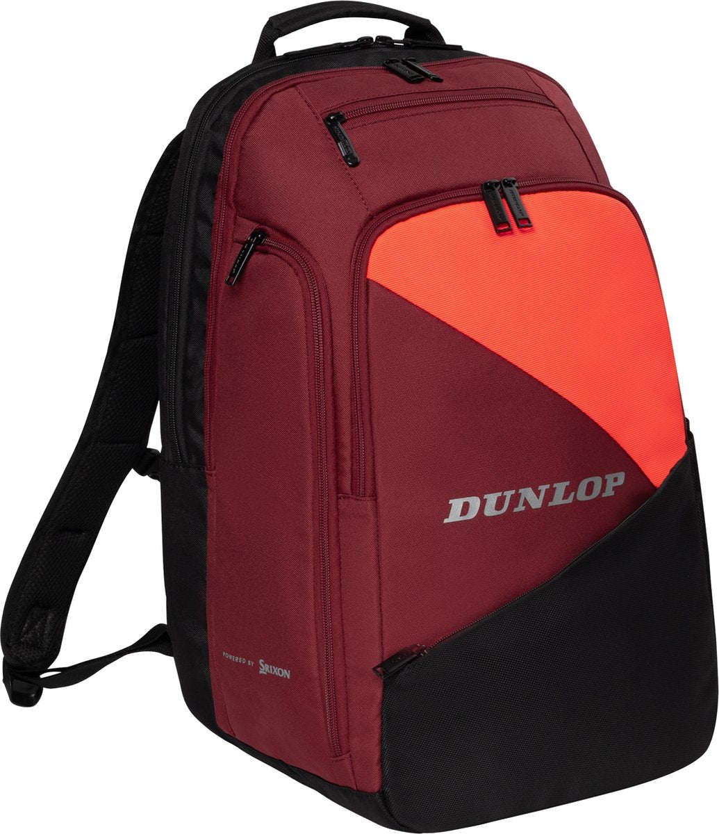 Dunlop - sac de tennis - sac à dos cx-performance - noir rouge