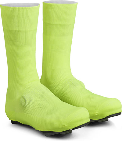 Gripgrab - couvre-chaussures de cyclisme imperméables tricotées flandrien couvre-chaussures de vélo de course tricotées imperméables - unisexe - jaune haute visibilité - taille s (36-38)