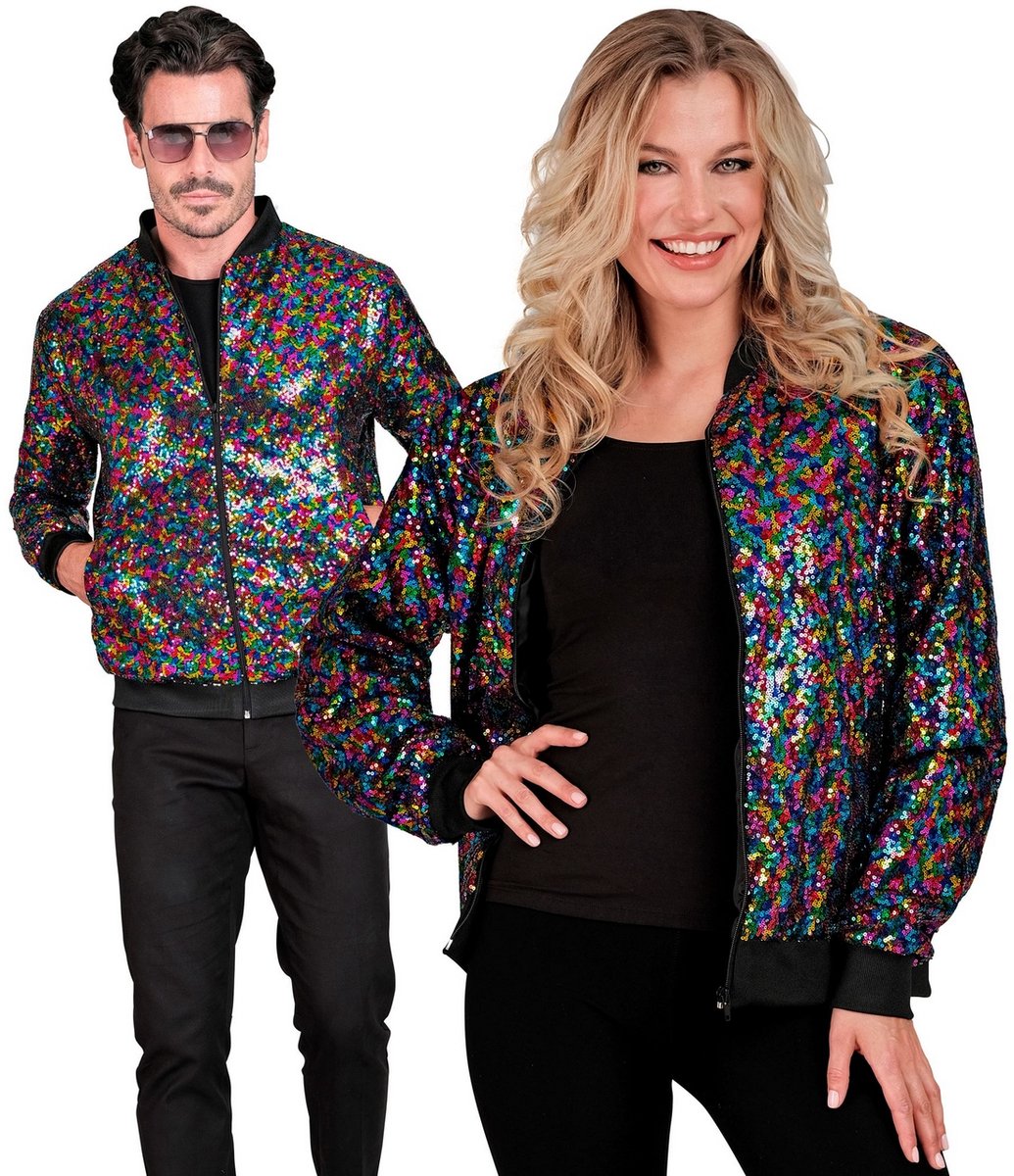 Widmann happy confettis blouson bomber paillettes